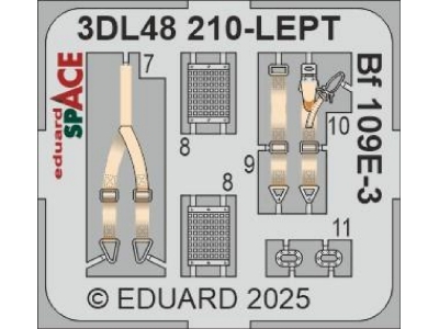 Bf 109E-3 SPACE 1/48 - HOBBY BOSS - zdjęcie 4