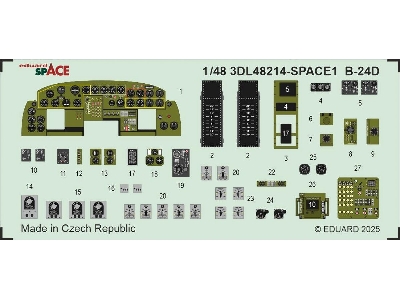 B-24D SPACE 1/48 - HOBBY BOSS - zdjęcie 2