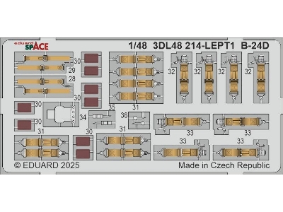 B-24D SPACE 1/48 - HOBBY BOSS - zdjęcie 3