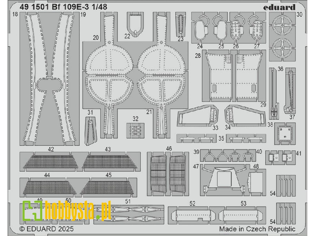 Bf 109E-3 1/48 - HOBBY BOSS - zdjęcie 1