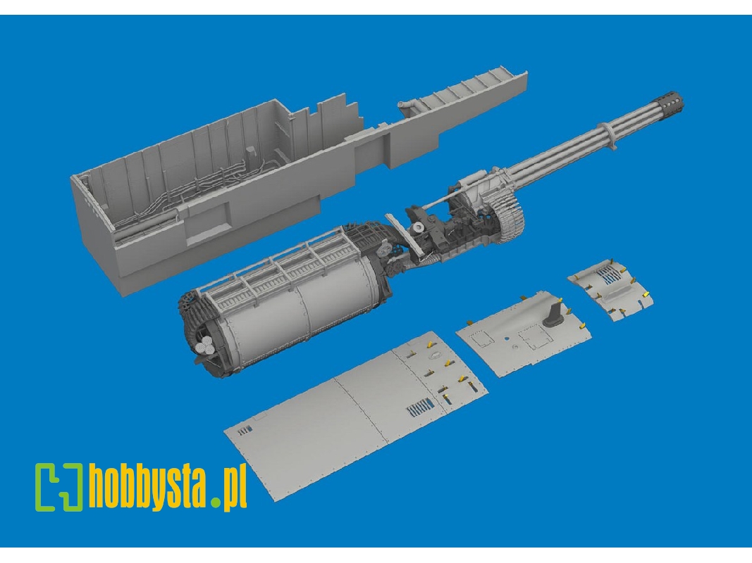 A-10C rotary cannon bay PRINT 1/48 - ACADEMY - zdjęcie 1