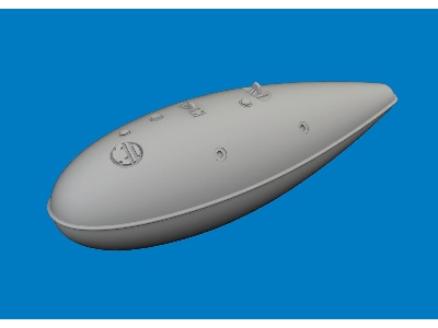 P-40 75gal drop tank PRINT 1/48 - EDUARD - zdjęcie 1