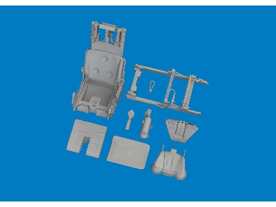 F-35C seat PRINT 1/48 - TAMIYA - zdjęcie 3