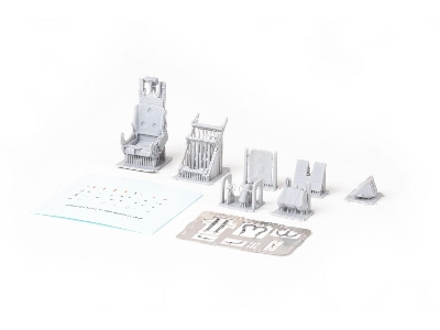 F-35C seat PRINT 1/48 - TAMIYA - zdjęcie 4