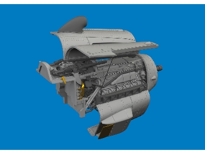 Bf 109G-10 Erla engine PRINT 1/72 - EDUARD - zdjęcie 2