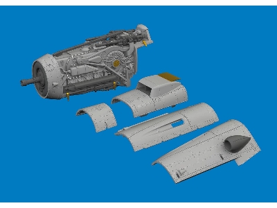 Bf 109G-10 Erla engine PRINT 1/72 - EDUARD - zdjęcie 3