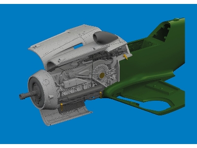 Bf 109G-10 Erla engine PRINT 1/72 - EDUARD - zdjęcie 4
