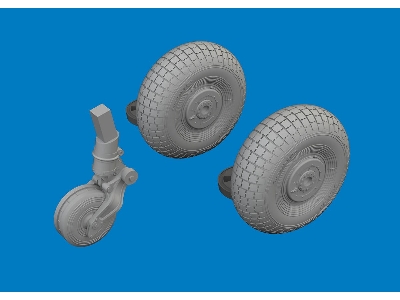 Mosquito wheels 1/72 - TAMIYA - zdjęcie 2