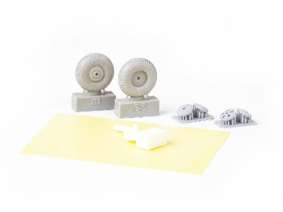 Mosquito wheels 1/72 - TAMIYA - zdjęcie 4