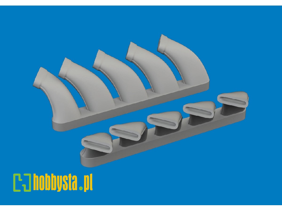 Mosquito exhaust stacks PRINT 1/72 - TAMIYA - zdjęcie 1 Mosquito exhaust stacks PRINT 1/72 - TAMIYA - zdjęcie 1