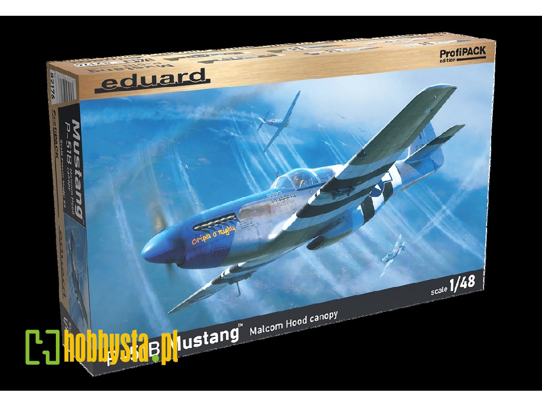 P-51B Mustang Malcolm Hood canopy 1/48 - zdjęcie 1 P-51B Mustang Malcolm Hood canopy 1/48 - zdjęcie 1
