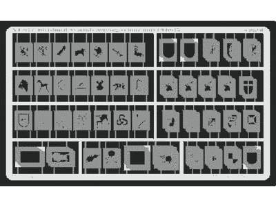  Divisional Insignia Sturmgeschutz 1940-45 1/35 - maski - zdjęcie 1