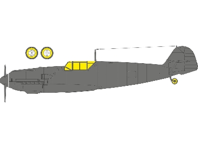 Bf 109E-3 TFace 1/48 - HOBBY BOSS - zdjęcie 1