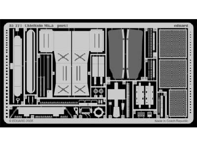  Chieftain Mk.5 1/35 - Tamiya - blaszki - zdjęcie 1