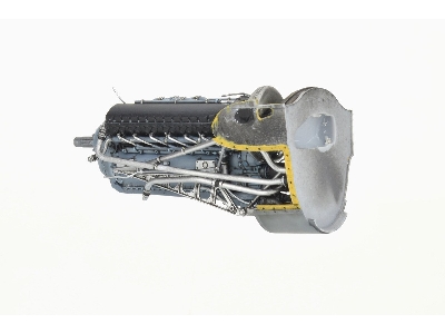 P-38F ENGINES 1/48 - TAMIYA - zdjęcie 19