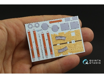 Fokker Dr.1 Triplane - 3d-printed & Coloured Interior (For Meng Kits) - zdjęcie 6