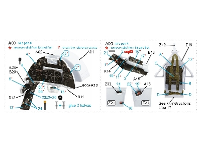 Hawker Typhoon Mk.Ib (Car Door Version) - 3d-printed & Coloured Interior (For Airfix Kits) - zdjęcie 12