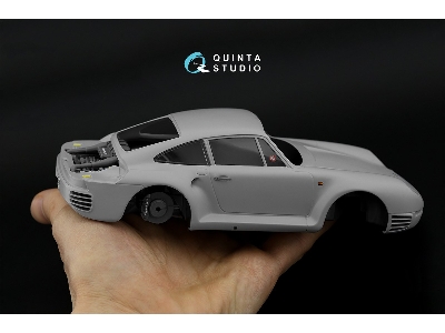 Porsche 959 - 3d-printed & Coloured Interior (For Tamiya Kits) - zdjęcie 11