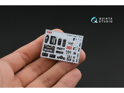 Hummer H1 - 3d-printed & Coloured Interior (For Meng Kits) - zdjęcie 2