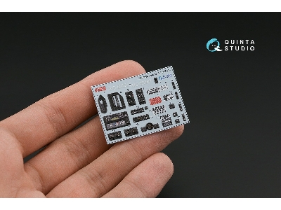 Hummer H1 - 3d-printed & Coloured Interior (For Meng Kits) - zdjęcie 3
