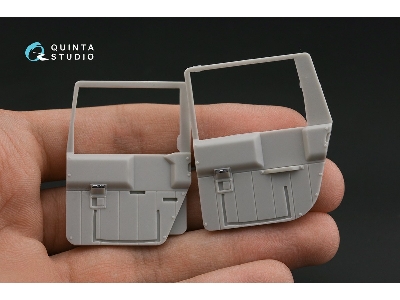 Hummer H1 - 3d-printed & Coloured Interior (For Meng Kits) - zdjęcie 12