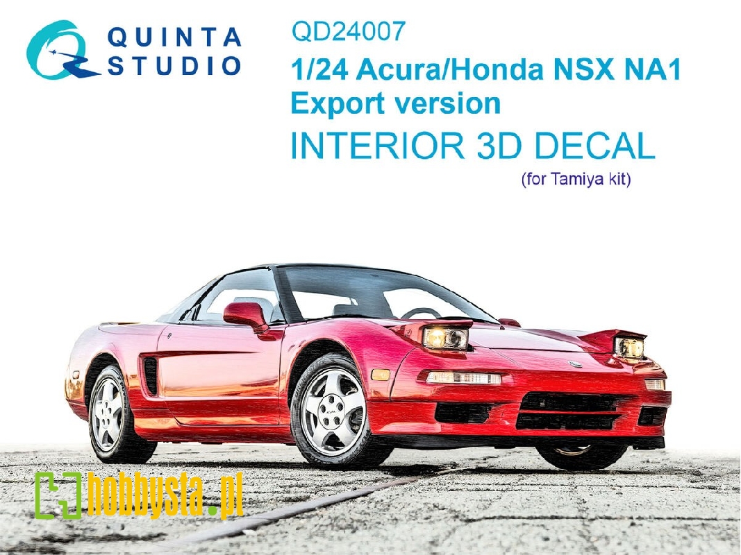 Acura/Honda Nsx Na1 Export Version - 3d-printed & Coloured Interior (For Tamiya Kits) - zdjęcie 1 Acura/Honda Nsx Na1 Export Version - 3d-printed & Coloured Interior (For Tamiya Kits) - zdjęcie 1