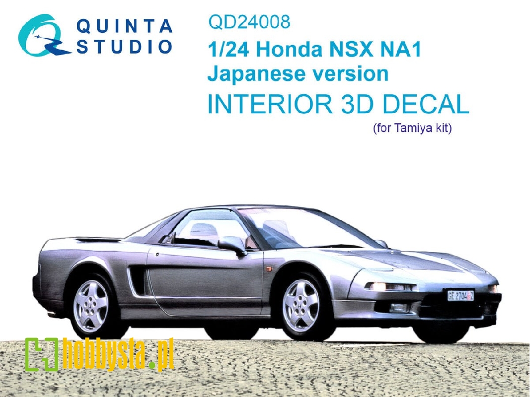 Honda Nsx Na1 Japanese Version - 3d-printed & Coloured Interior (For Tamiya Kits) - zdjęcie 1 Honda Nsx Na1 Japanese Version - 3d-printed & Coloured Interior (For Tamiya Kits) - zdjęcie 1