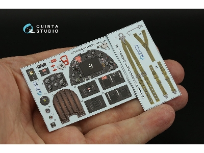 Spitfire Mk.Ixc - 3d-printed & Coloured Interior (For Airfix Kits) - zdjęcie 3