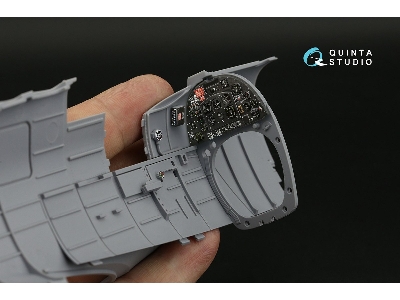 Spitfire Mk.Ixc - 3d-printed & Coloured Interior (For Airfix Kits) - zdjęcie 8