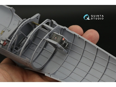 Spitfire Mk.Ixc - 3d-printed & Coloured Interior (For Airfix Kits) - zdjęcie 11