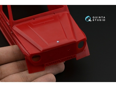 Mercedes-benz 230g - 3d-printed & Coloured Interior (For (Italeri / Revell And Esci) - zdjęcie 9