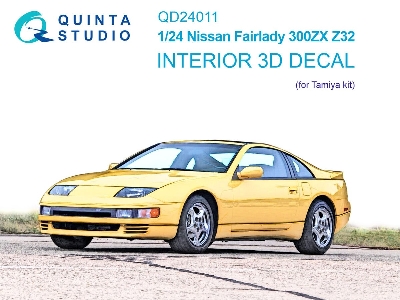 Nissan Fairlady 300zx Z32 - 3d-printed & Coloured Interior (For Tamiya Kits) - zdjęcie 1