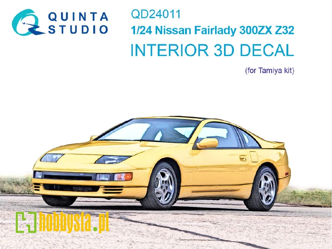 Nissan Fairlady 300zx Z32 - 3d-printed & Coloured Interior (For Tamiya Kits) - zdjęcie 1 Nissan Fairlady 300zx Z32 - 3d-printed & Coloured Interior (For Tamiya Kits) - zdjęcie 1