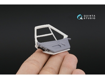 Lamborghini Countach 5000 Quattrovalvole - 3d-printed & Coloured Interior (For Aoshima Kits) - zdjęcie 9