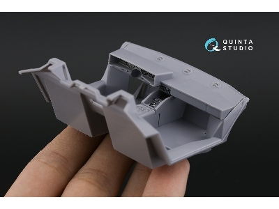Lamborghini Countach 5000 Quattrovalvole - 3d-printed & Coloured Interior (For Aoshima Kits) - zdjęcie 10