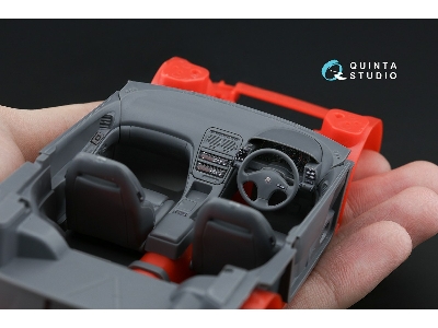 Nissan Fairlady 300zx Z32 - 3d-printed & Coloured Interior (For Hasegawa Kits) - zdjęcie 13