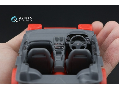 Nissan Fairlady 300zx Z32 - 3d-printed & Coloured Interior (For Hasegawa Kits) - zdjęcie 14