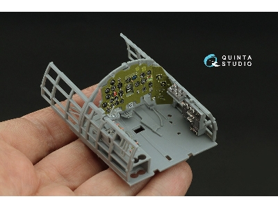 Mitsubishi J2m3 Raiden - 3d-printed & Coloured Interior On Decal Paper (For Zoukei Mura Kits) - zdjęcie 4