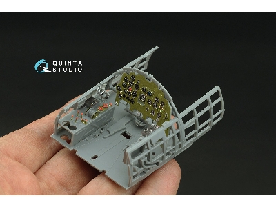 Mitsubishi J2m3 Raiden - 3d-printed & Coloured Interior On Decal Paper (For Zoukei Mura Kits) - zdjęcie 5