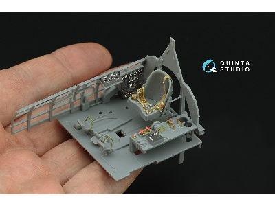 Mitsubishi J2m3 Raiden - 3d-printed & Coloured Interior On Decal Paper (For Zoukei Mura Kits) - zdjęcie 7