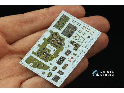 Mitsubishi J2m3 Raiden - 3d-printed & Coloured Interior On Decal Paper (For Zoukei Mura Kits) - zdjęcie 8