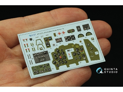 Mitsubishi J2m3 Raiden - 3d-printed & Coloured Interior On Decal Paper (For Zoukei Mura Kits) - zdjęcie 9
