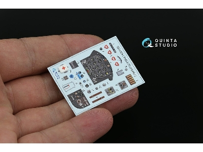Mig-3 - 3d-printed & Coloured Interior On Decal Paper With 3d-printed Resin Part (For Trumpeter Kits) - zdjęcie 8