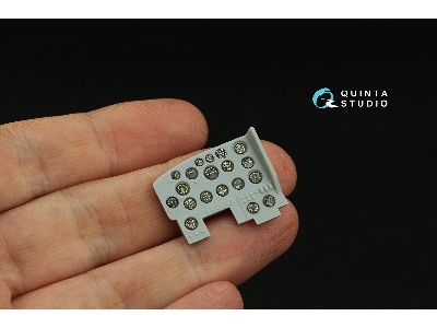 Us Wwii Cockpit Instrument Gauges Without Bezels - 3d-printed & Coloured Interior On Decal Paper (For All Kits) - zdjęcie 6