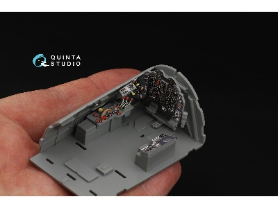N1k2-j Shidenkai - 3d-printed & Coloured Interior On Decal Paper (For Hasegawa Kits) - zdjęcie 4