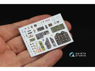 N1k2-j Shidenkai - 3d-printed & Coloured Interior On Decal Paper (For Hasegawa Kits) - zdjęcie 9