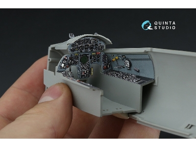 F-104 A - 3d-printed & Coloured Interior On Decal Paper (For Italeri Kits) - zdjęcie 6