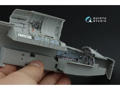 F-104 A - 3d-printed & Coloured Interior On Decal Paper (For Italeri Kits) - zdjęcie 7