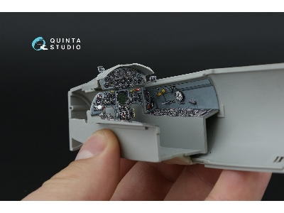 F-104 C - 3d-printed & Coloured Interior On Decal Paper (For Italeri Kits) - zdjęcie 7