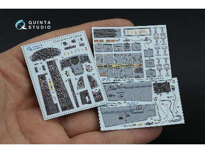 F-104 C - 3d-printed & Coloured Interior On Decal Paper (For Italeri Kits) - zdjęcie 12